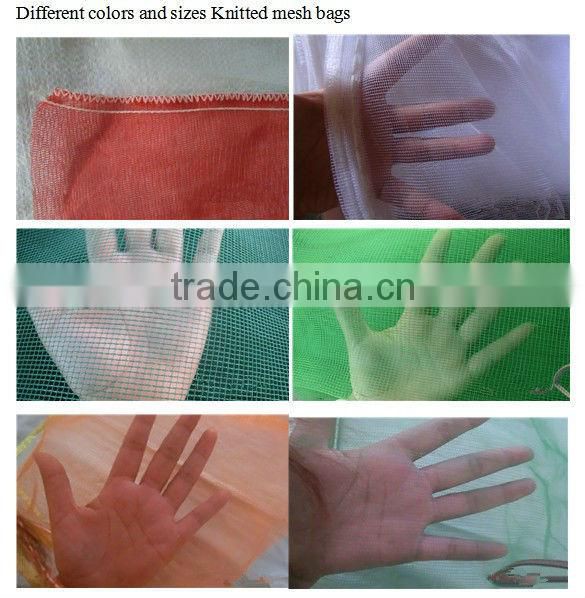 Polypropylene cabbage green net sacks high quality bags China