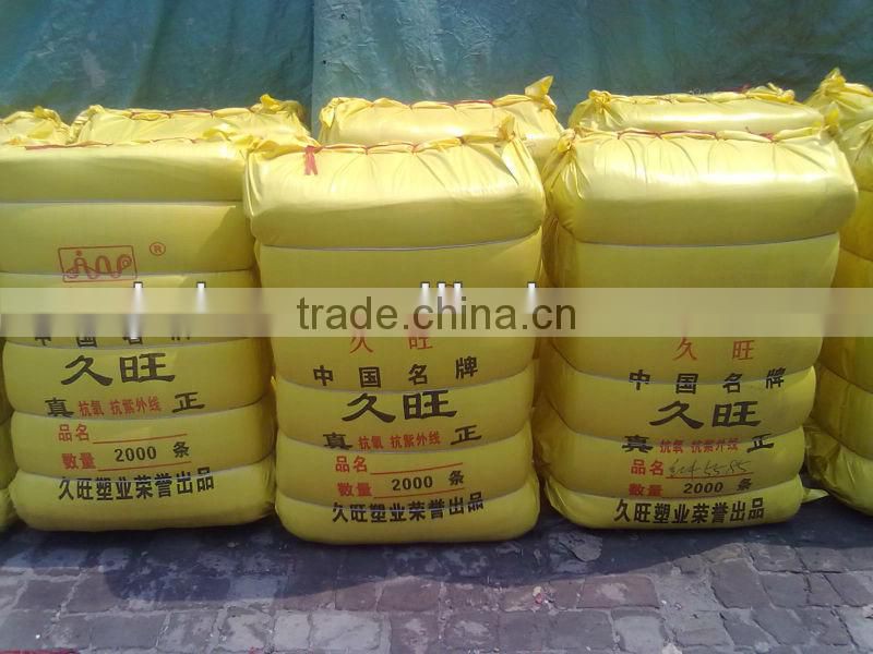 Knitted plastic mesh bag, vegetables mesh bags for sale