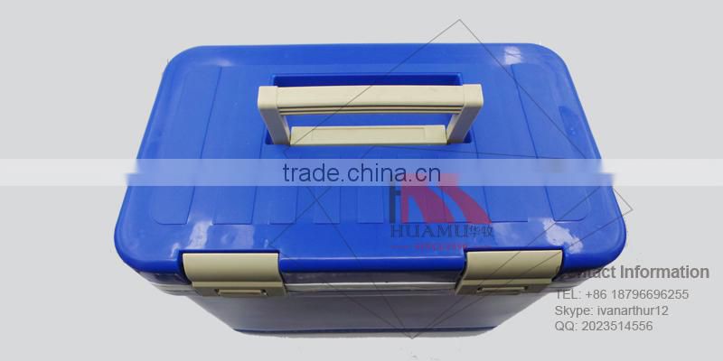 high quality first aid kid dark blue 410*300*250 mm