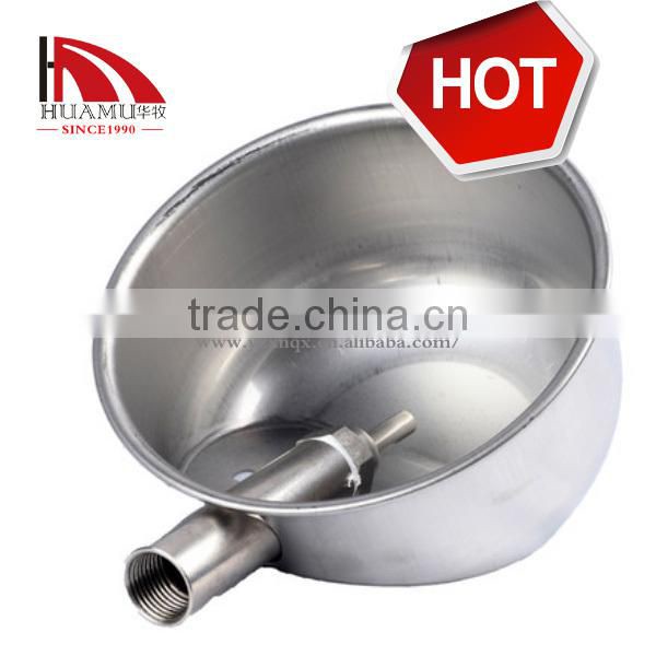 pig water trough in stainless middle size 260*220 mm