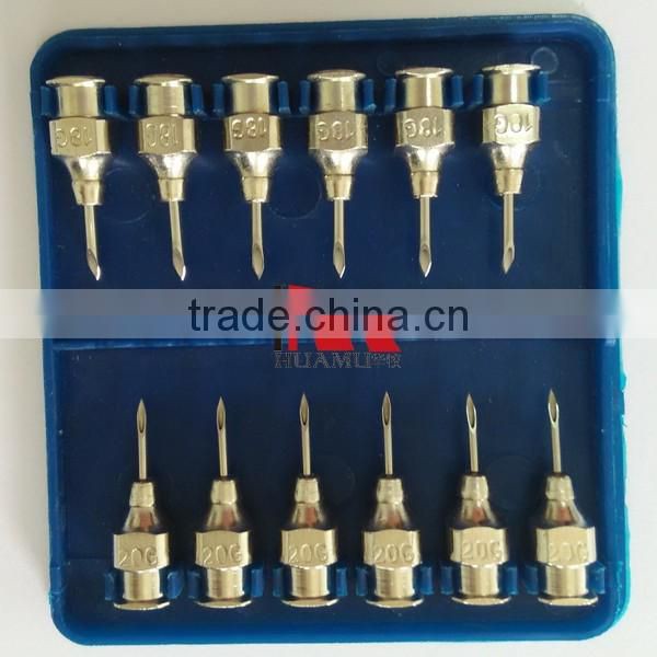 veterinary needle for 12G 3/8 syringe needle