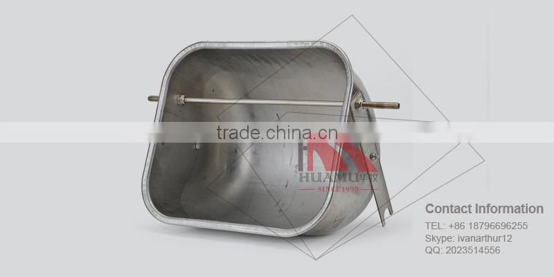 pig trough animal trough sliver 420*350*245 mm