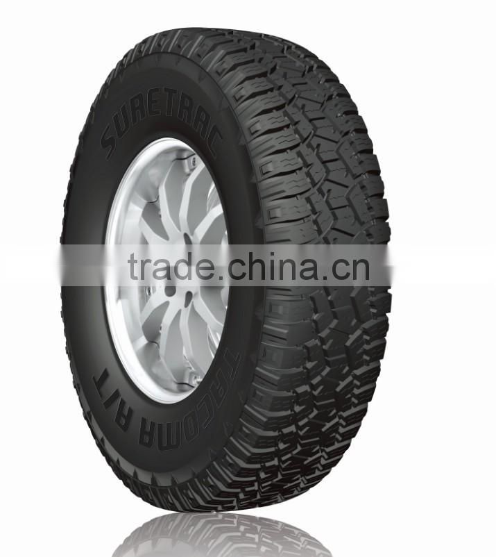 P265/70R16 Suretrac brand all terrain White Letter light truck tires