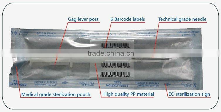 RFID Syringe with glass tag for animal - New module