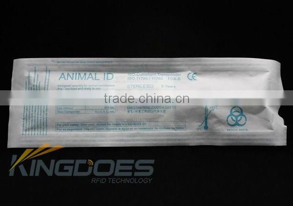 RFID Syringe with glass tag for animal - New module