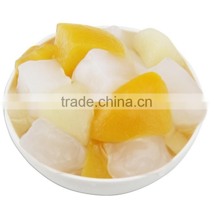 Good quality canned cocktail in light syrup