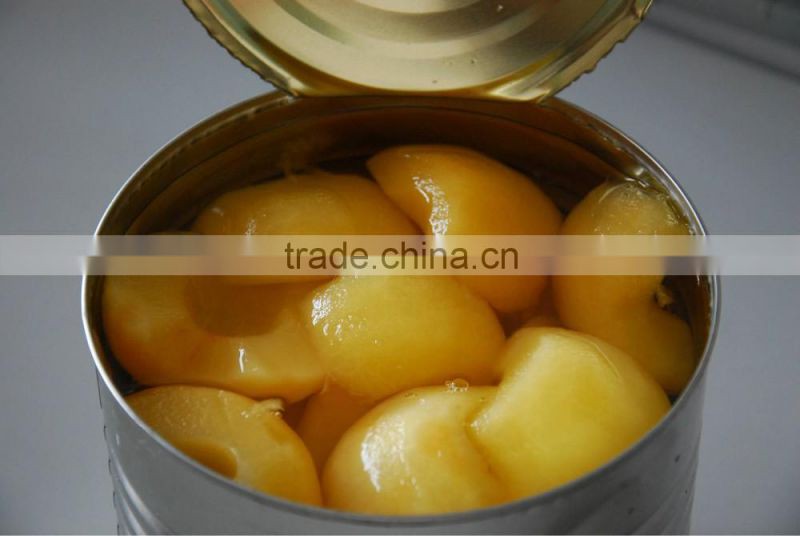 High quality canned apple halves in light syrup
