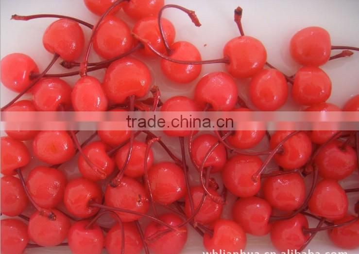 High quality canned red cherry in syrup