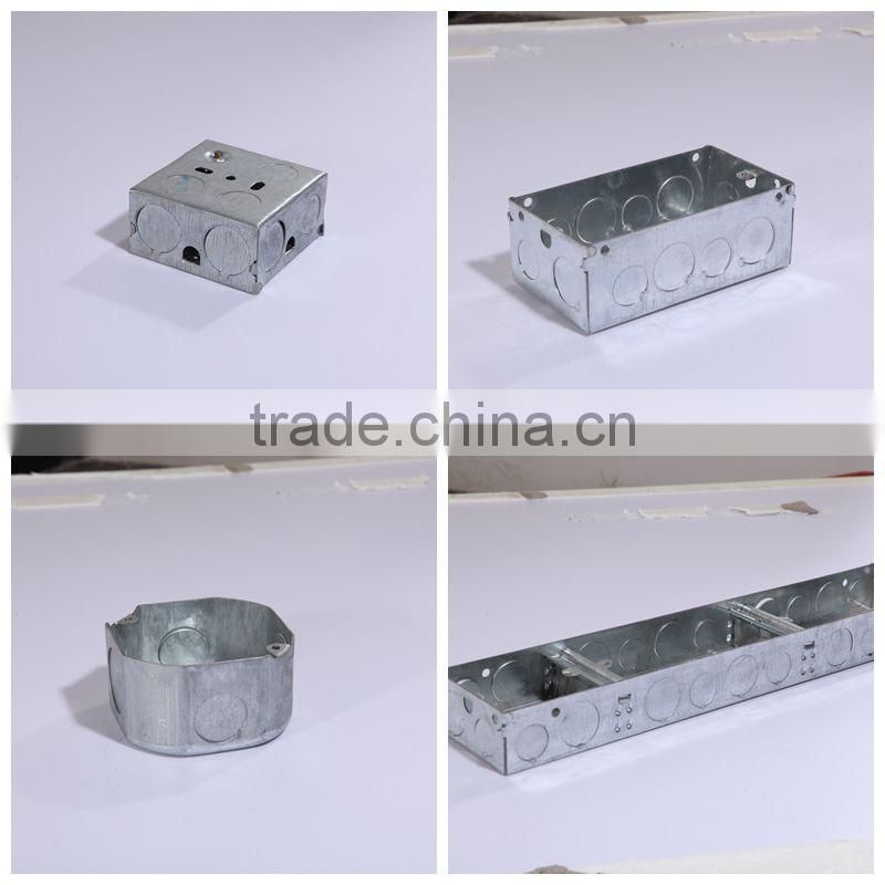 Galvanizes box of gi conduit fittings