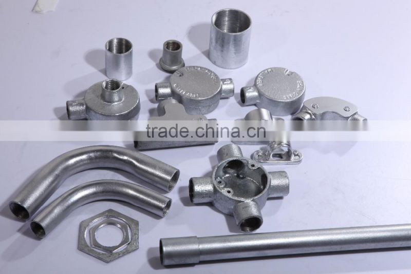 Gi accessories for galvanized rigid steel conduit