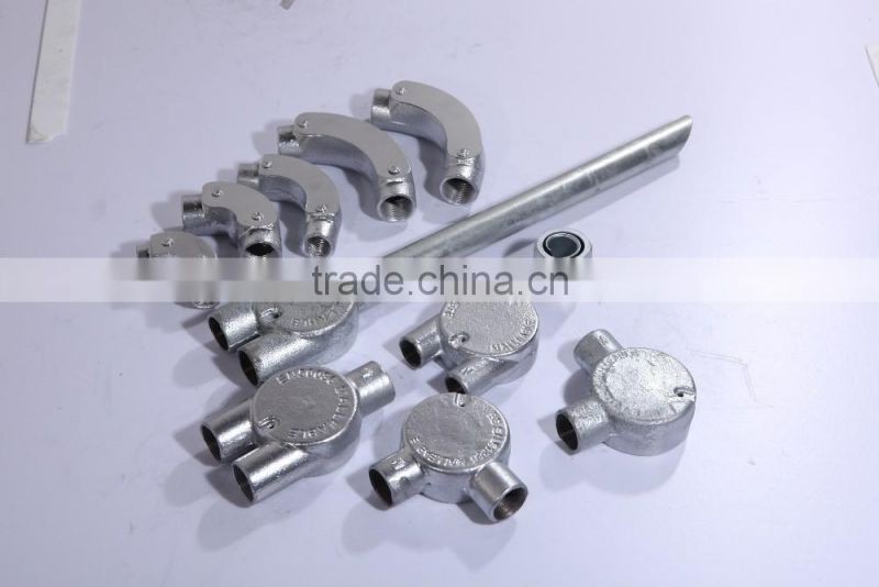25mm conduit elbow for metal conduit electrical