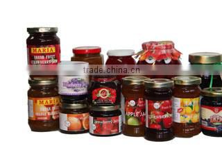 Peach/Apricot Fruit Jam with 370g glass bottle
