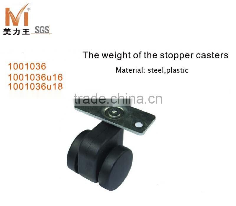 steel and plastic heavy duty swivel casters for chair