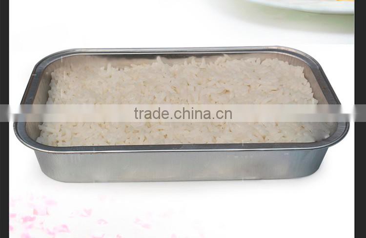 Aluminum Material food sushi packaging box