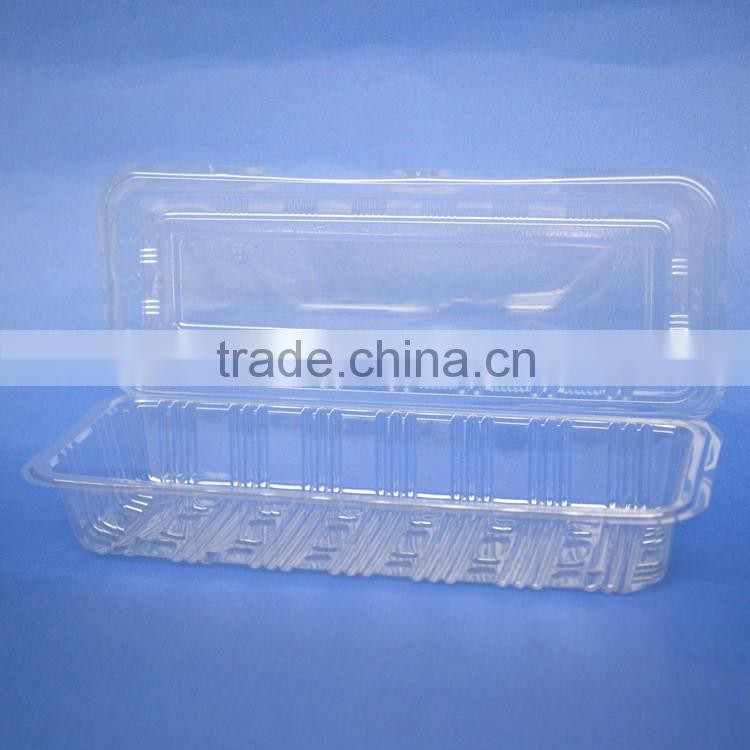 Transparent Lid Disposable Plastic Sushi Container