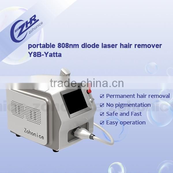 Y8B Advanced 808nm Diode laser permanent hair removal beauty equipment