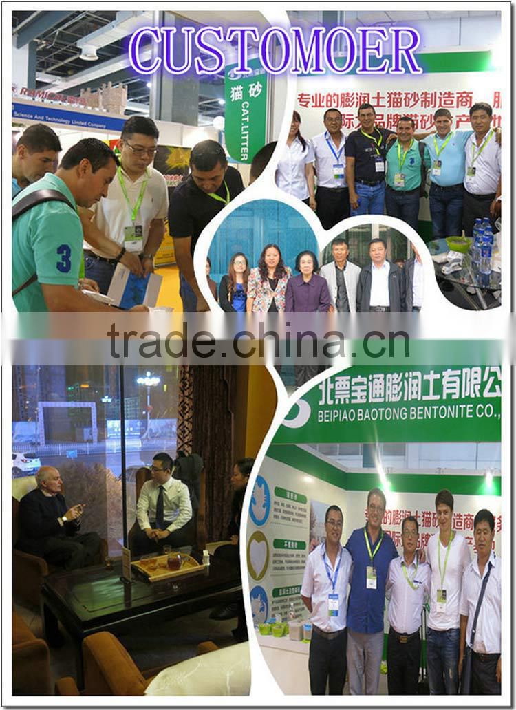 100% Sodium Bentonite Cat Litter/litter cat