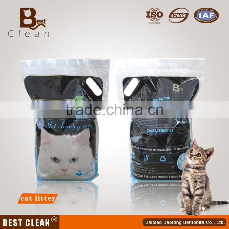 100% Sodium Bentonite Cat Litter/litter cat
