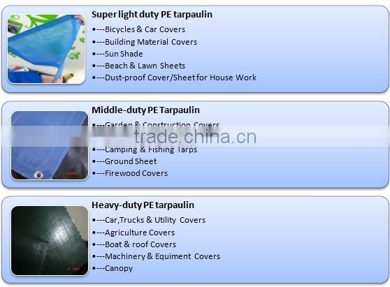 ready made tarpaulin blue orange pe tarpaulin for tent poly tents tarps