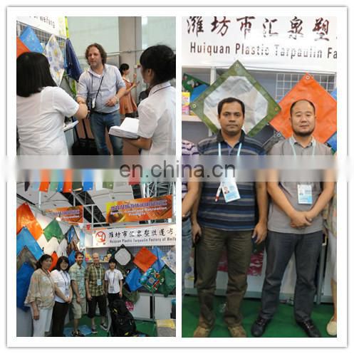 blue orange coated waterproof tarpaulin for tent material