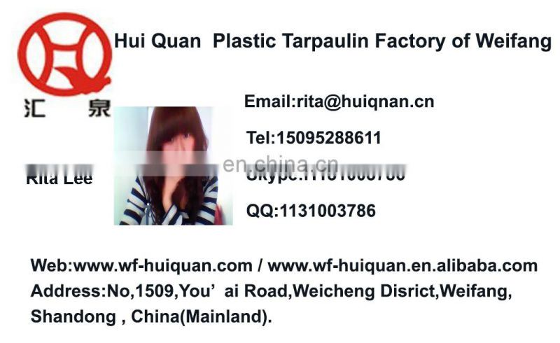 blue orange coated waterproof tarpaulin for tent material