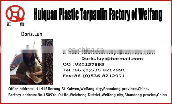 HDPE woven and LDPE laminated tarpaulin tent cover