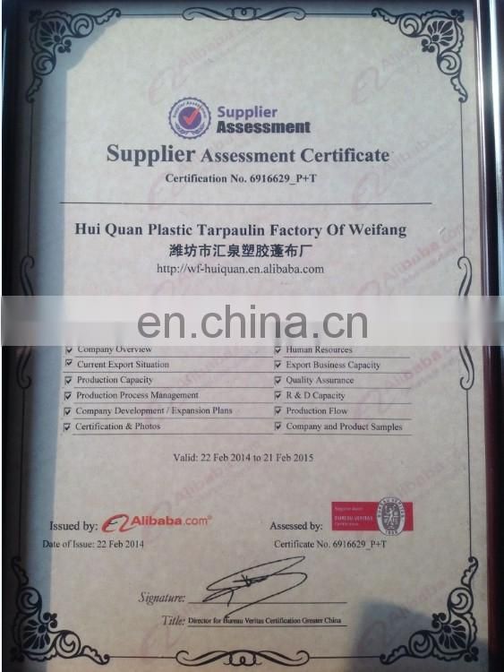 mildew proof, durable high tensile army tent tarpaulin