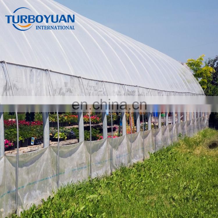 UV resistant anti acid rain plastic clear transparent tarps to cover cherry orchards