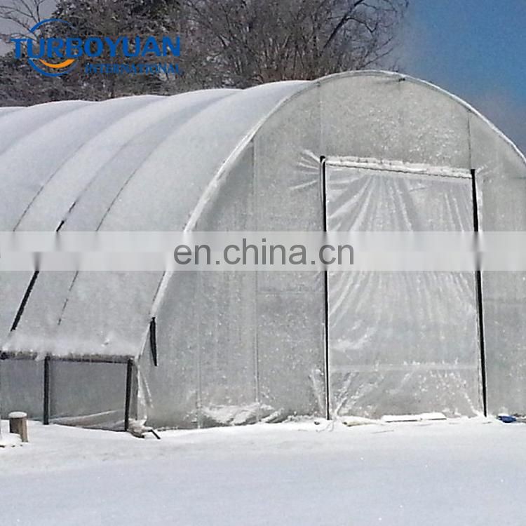 UV resistant anti acid rain plastic clear transparent tarps to cover cherry orchards