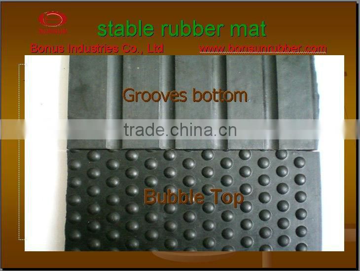 competitive price rubber horse standing mat