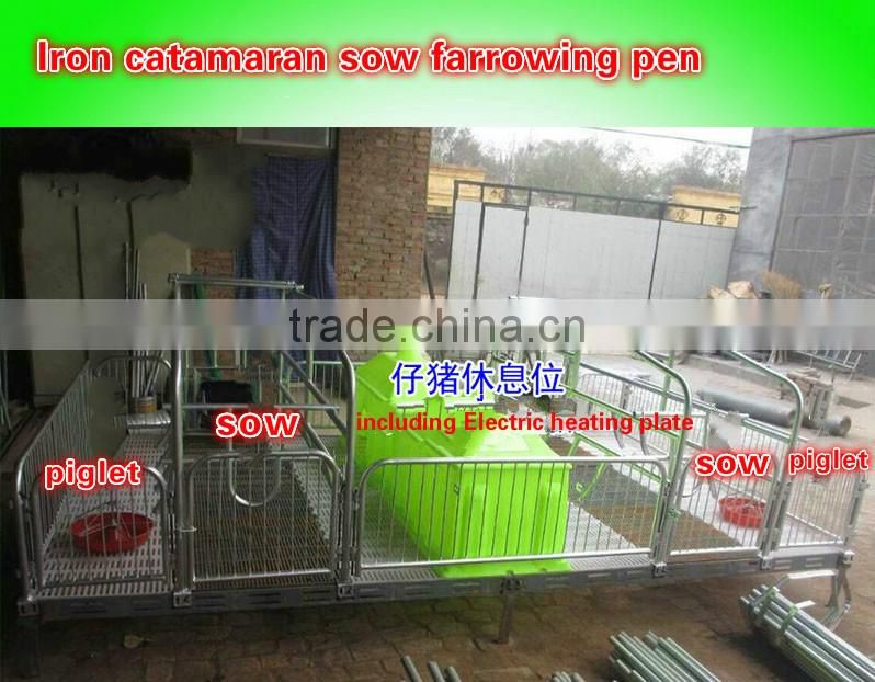 cast iron farrowing crate