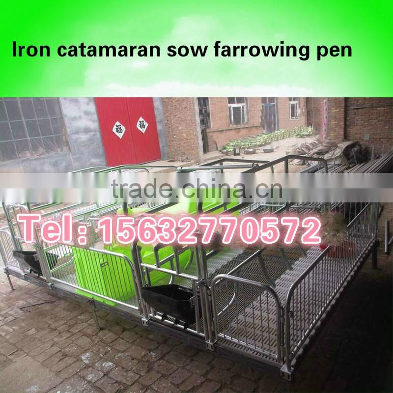 cast iron farrowing crate