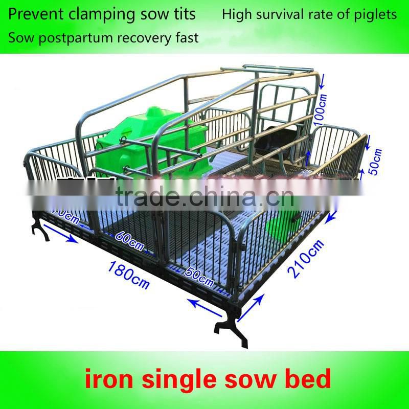 cast iron farrowing crate