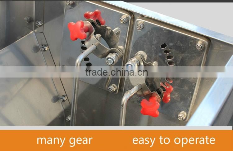 Two-sided feeder for sow