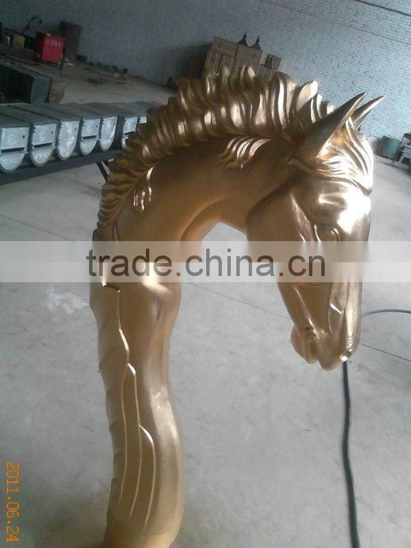 aluminum handicraft(horse head)