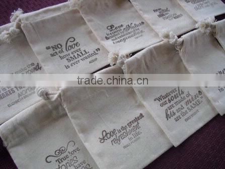 Event invitation fabric bag
