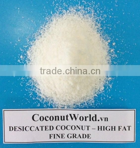 DESSICATED COCONUT HIGH FAT FINE GRADE