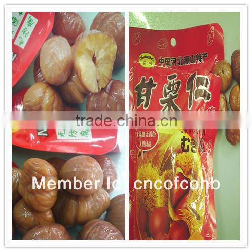 peeled chestnut kernels product new