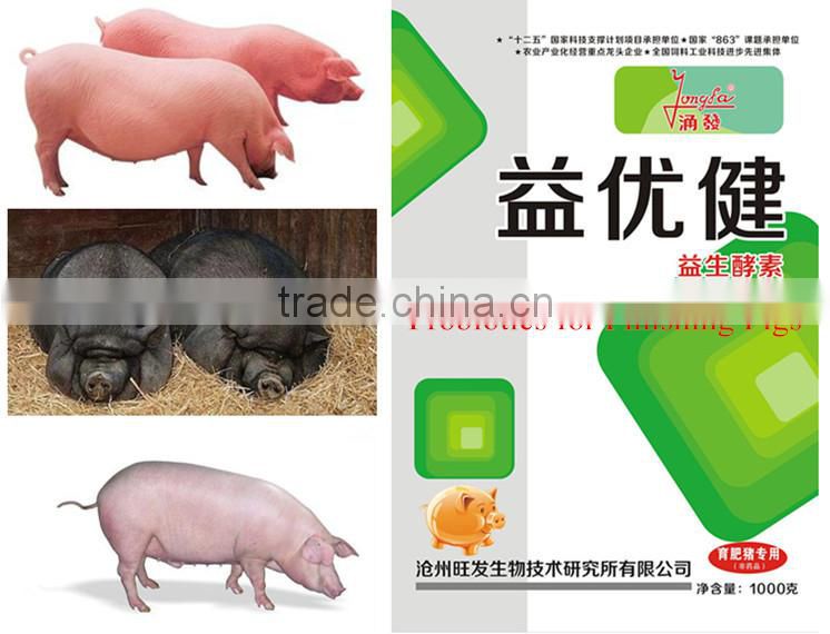 Probiotics feed additive for finishing pigs, improve feed utilization