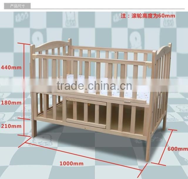 High quality strong kids wooden bed with Wardrobe Bedroom Furniture Bunk
