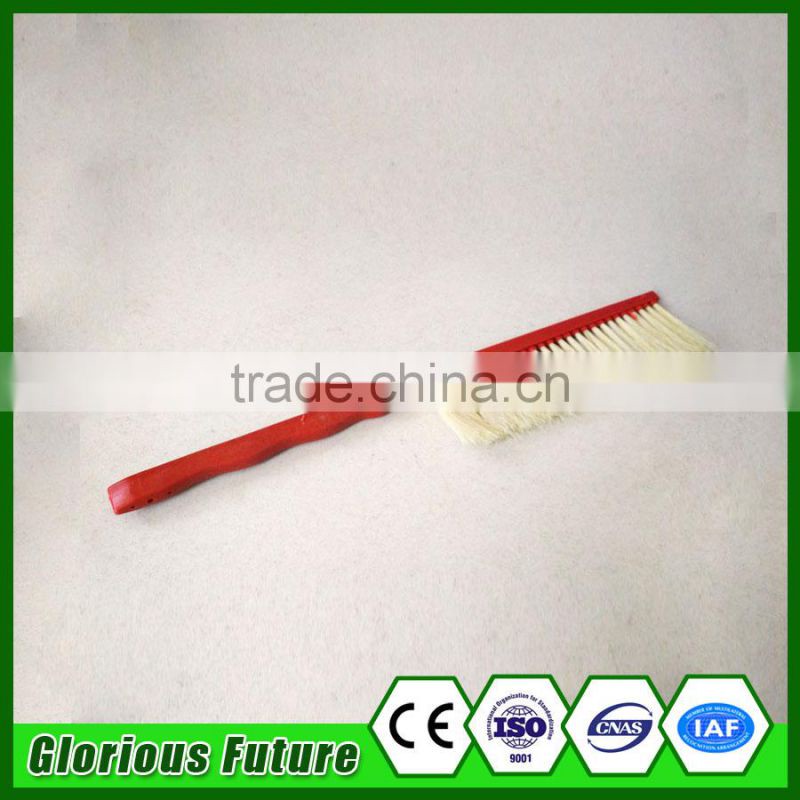 beekeeping tool wooden handle honey bee bristle and horsehair brush