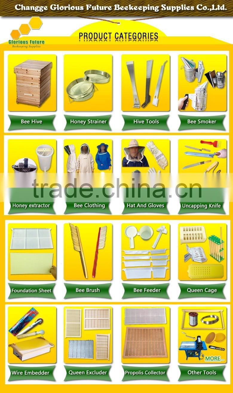 beekeeping tool wooden handle honey bee bristle and horsehair brush