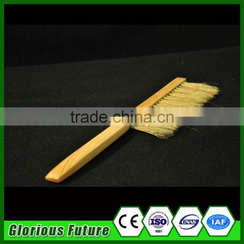 beekeeping tool wooden handle honey bee bristle and horsehair brush
