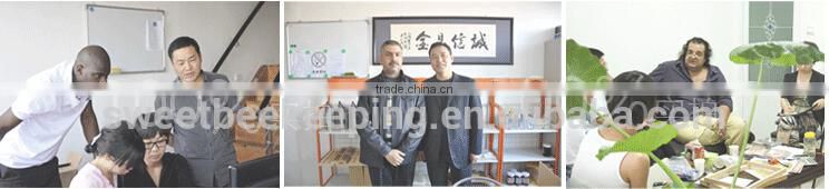 plastic honey bee feeder for beekeeping