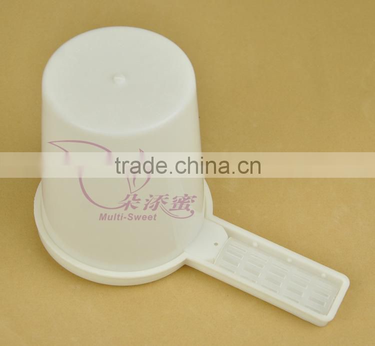 plastic honey bee feeder for beekeeping