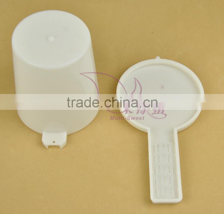 plastic honey bee feeder for beekeeping