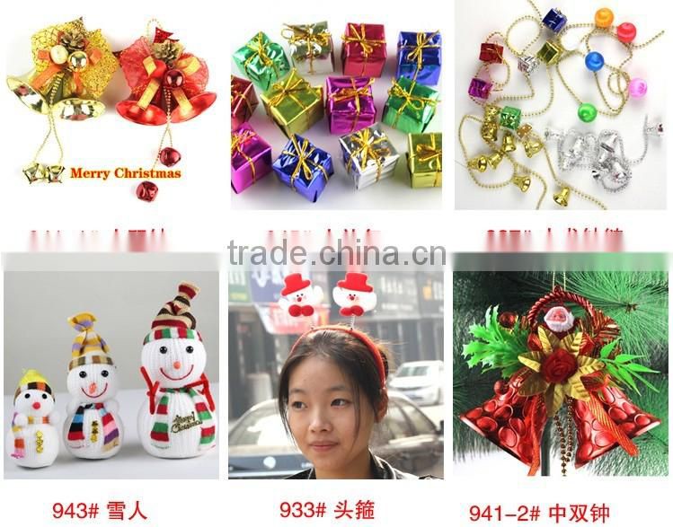 Bell Gift Christmas Long Stocking Door/Window Hanging Decorations