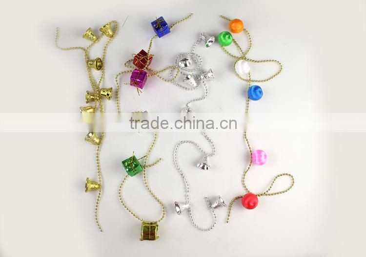Around Christmas Tree Jingle Bell Chain Festival Decoration