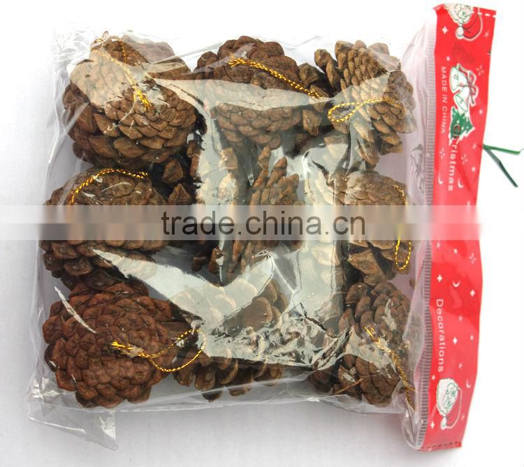 4cm Pine Cone Christmas Tree Ornament Hanging Decorations