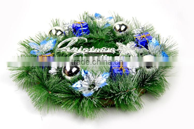 Christmas Tree Artificial Garland With Gift Bag & Ball Ornament